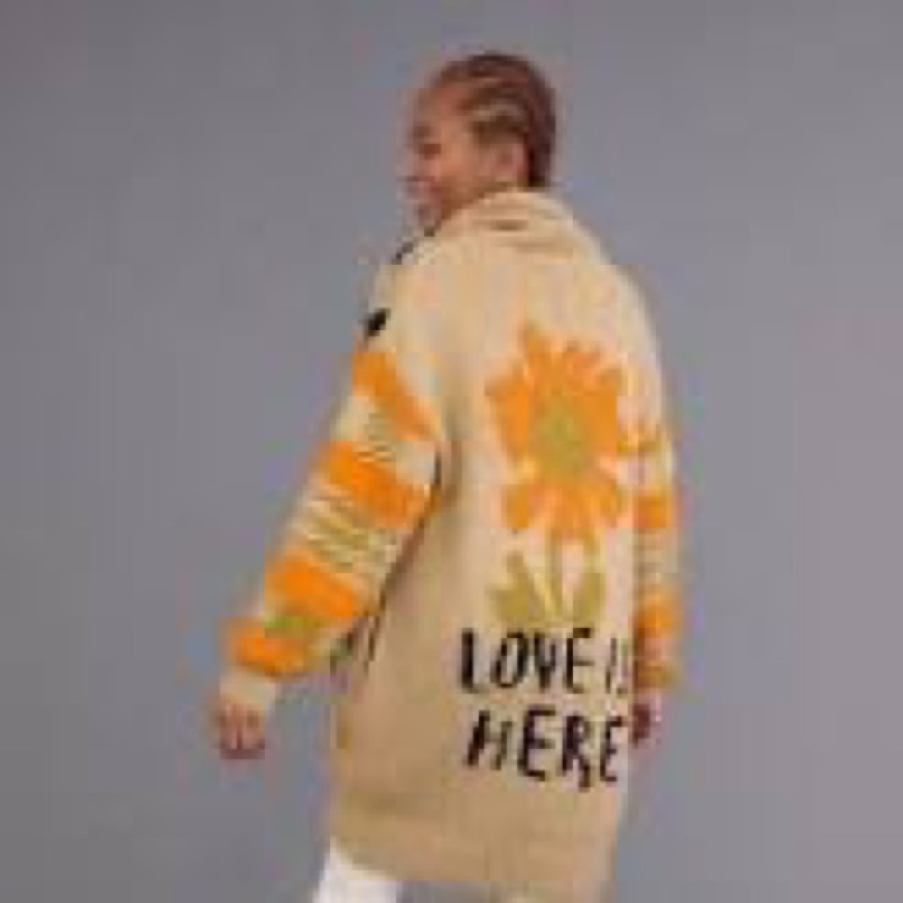 ISO Kimchi Blue Urban Outfitters Love is Here Cardigan